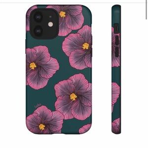 iPhone 12 Case with Hibiscus